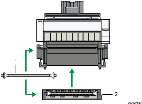 Ilustración de la máquina