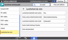 Käyttöpaneelin näyttö