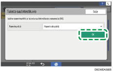 Käyttöpaneelin näyttö