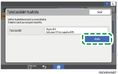 Käyttöpaneelin näyttö