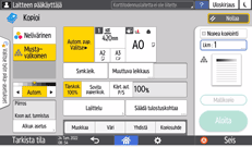 Käyttöpaneelin näyttö