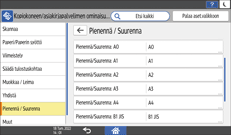 Käyttöpaneelin näyttö