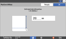 Käyttöpaneelin näyttö