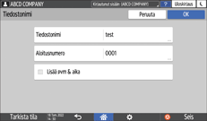 Käyttöpaneelin näyttö