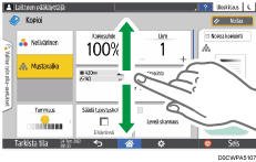 Käyttöpaneelin näyttö