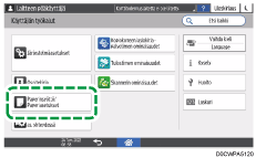 Käyttöpaneelin näyttö