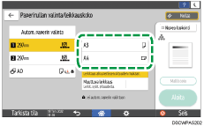 Käyttöpaneelin näyttö