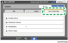 Käyttöpaneelin näyttö