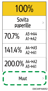 Käyttöpaneelin näyttö