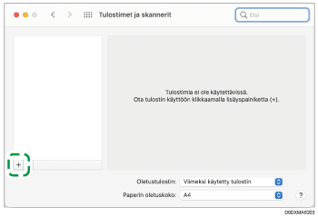 Kuva ohjaimen näytöstä