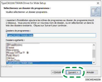 Illustration de l'écran Pilote