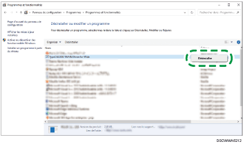 Illustration de l'écran Pilote