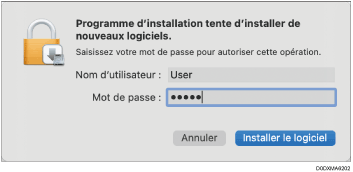 Illustration de l'écran Pilote