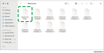 Illustration de l'écran Pilote