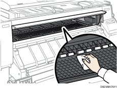 Illustration du capot avant