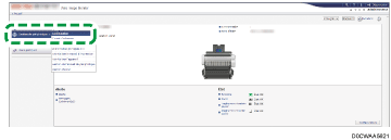 Illustration de l’écran du navigateur Web