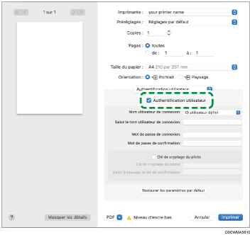 Illustration de l'écran Pilote