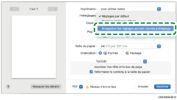 Illustration de l'écran Pilote