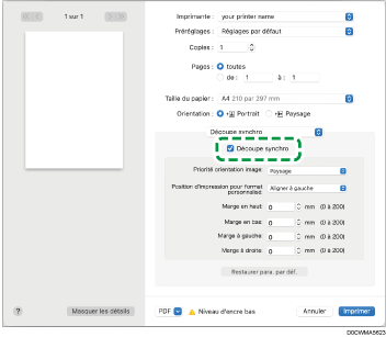 Illustration de l'écran Pilote