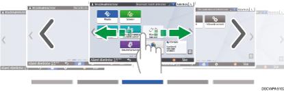 A kezelőpanel ismertetése