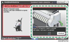 A kezelőpanel ismertetése