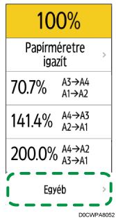 A kezelőpanel ismertetése