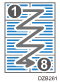 Illustrazione relativa alla combinazione di otto pagine