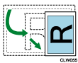 Illustrazione Riduzione/Ingrandimento automatico