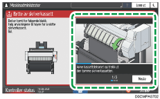 Illustrasjon av betjeningspanelet