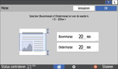 Afbeelding van bedieningspaneel