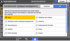 Afbeelding van bedieningspaneel