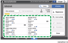 Afbeelding van bedieningspaneel