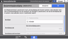 Afbeelding van bedieningspaneel
