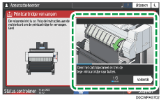 Afbeelding van bedieningspaneel