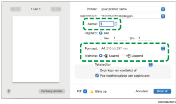 Illustratie stuurprogrammascherm