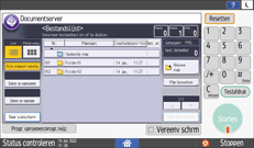 Afbeelding van bedieningspaneel
