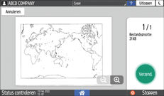 Afbeelding van bedieningspaneel