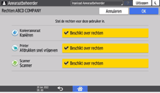 Afbeelding van bedieningspaneel