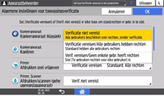 Afbeelding van bedieningspaneel