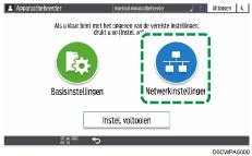 Afbeelding van bedieningspaneel