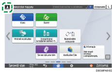 ilustracja ekranu panela operacyjnego