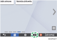 ilustracja ekranu panela operacyjnego