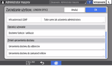 ilustracja ekranu panela operacyjnego