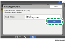 ilustracja ekranu panela operacyjnego