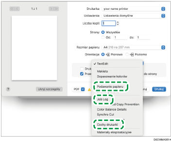 Ilustracja ekranu sterownika