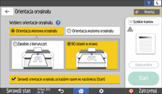 ilustracja ekranu panela operacyjnego