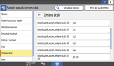 ilustracja ekranu panela operacyjnego