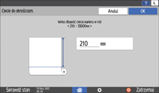 ilustracja ekranu panela operacyjnego