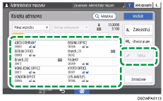 ilustracja ekranu panela operacyjnego