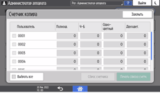 Иллюстрация экрана панели управления